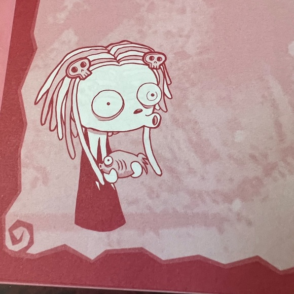 Ronman Dirge’s Lenore Cute Little Dead Girl notebook  Very RARE! Vintage - Picture 4 of 5